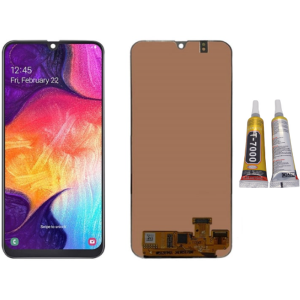 TE Samsung A20 A205F Uyumlu Lcd Ekran Servis + B7000 - Image 1