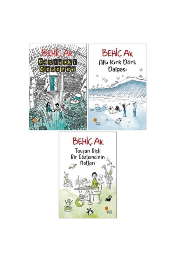 Behiç Ak Çocuk Romanları 3 Kitap Set - Çatıdaki Gezegen - Altı Kırk Dört Dalgası - Tavşan Dişli Bir - Günışığı Kitaplığı - Image 1