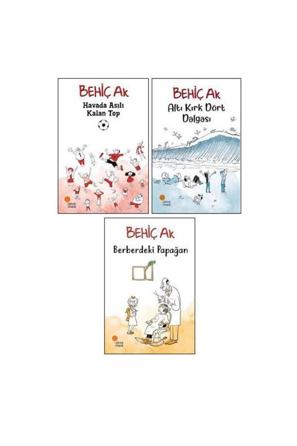 Behiç Ak Çocuk Romanları 3 Kitap Set Havada Asılı Kalan Top - Berberdeki Papağan - Altı Kırk Dört - Günışığı Kitaplığı - Image 1