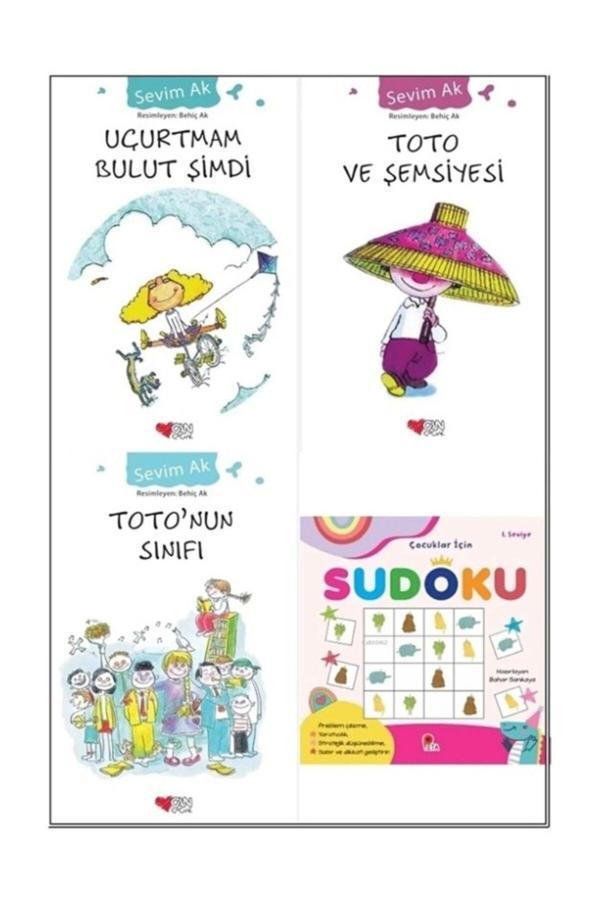 Sevim Ak Seti (3 Kitap) Toto Ve Şemsiyesi , Toto'Nun Sınıfı, Uçurtmam Bulut Şimdi - Can Yayınları - Image 1