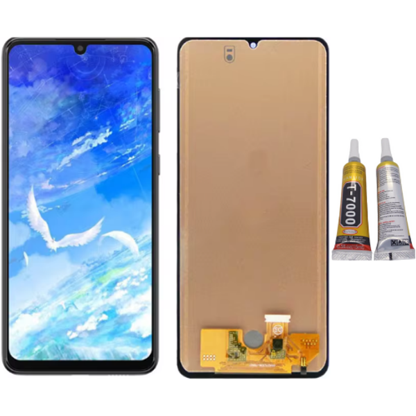 TE Samsung A33 5G A336F Uyumlu OLED Lcd Ekran Siyah + B7000 - Image 1