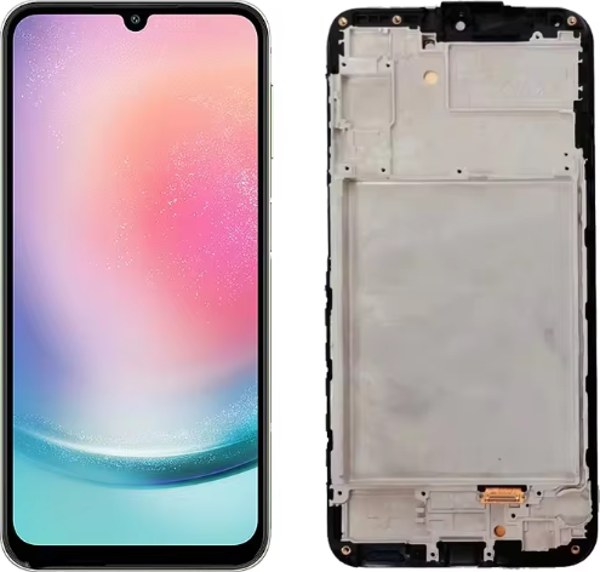 TE Samsung A24 A245F Uyumlu OLED Çıtalı Lcd Ekran Dokunmatik - Image 1