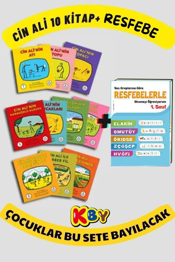 Cin Ali Yayınları Cin Ali Kitap Seti (10 Kitap Takım) - Cin Ali Yayınları - Image 1