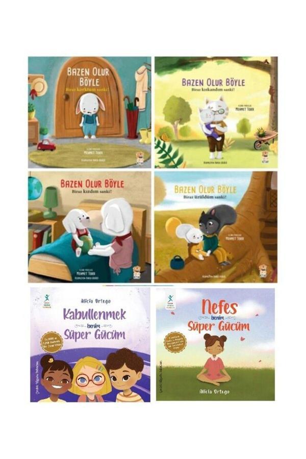Bazen Olur Böyle Serisi 4 Kitap - Kabullenmek Benim Süper Gücüm - Nefes Benim Süper Gücüm - Sincap Kitap - Image 1