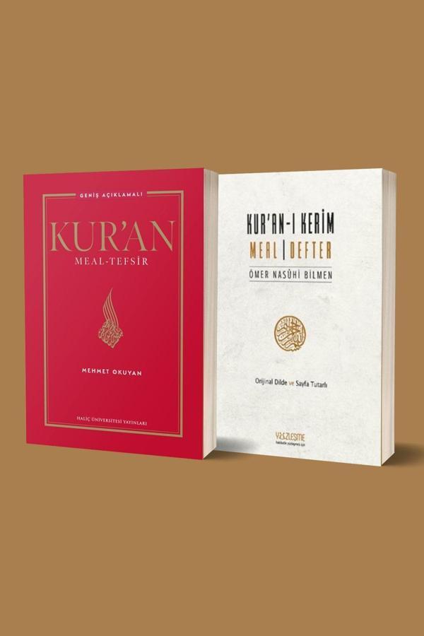 Haliç Üniversitesi Yayınları Kur’An Meal-Tefsir: Geniş Açıklamalı - Kur’An Meal Defter 2 Kitap Set - Haliç Üniversitesi Yayınları - Image 1