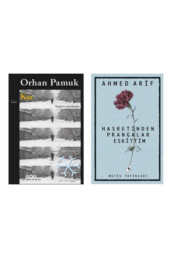 Kar - Orhan Pamuk - Hasretinden Prangalar Eskittim - Ahmed Arif - Yapı Kredi Yayınları - Image 1