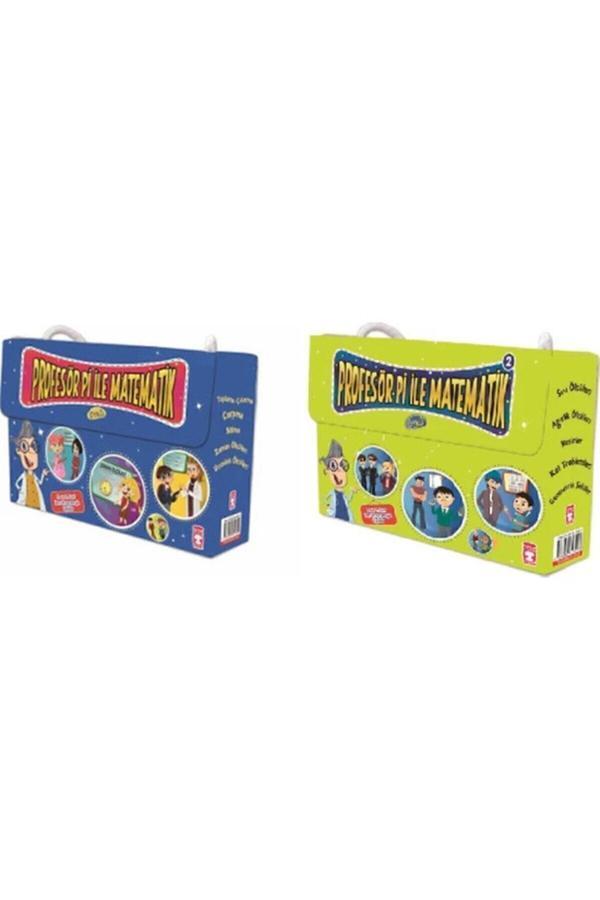 Profesör Pi Ile Matematik 2 Set Bir Arada 10 Kitap Set - Birsen Ekim Özen - Timaş Çocuk - Image 1