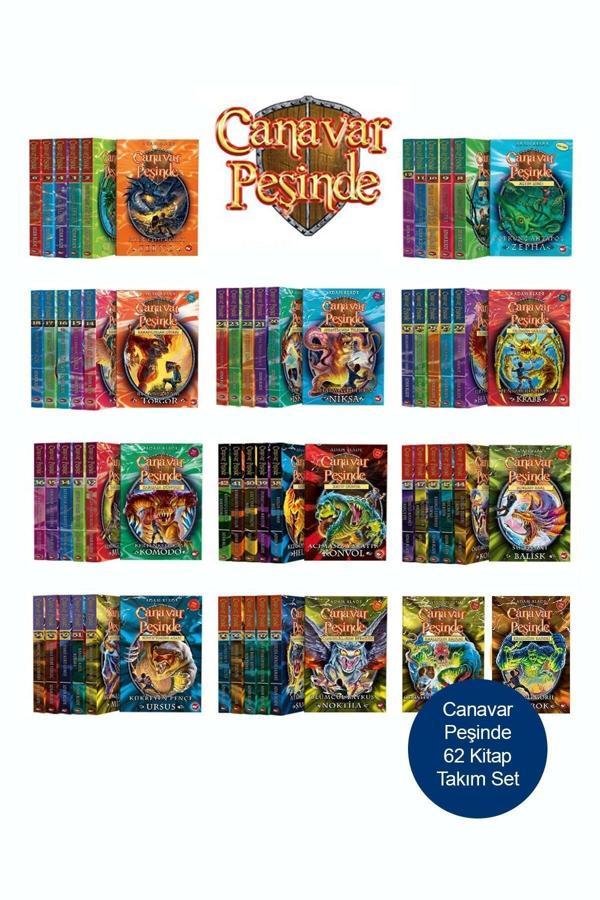 Canavar Peşinde 62 Takım Kitap Seti - Beyaz Balina Yayınları - Image 1
