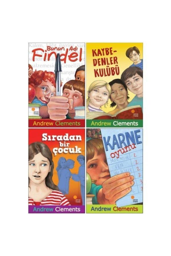 Andrew Clements 4 Kitap Set-2 - Bunun Adı Findel - Kaybedenler Kulübü - Sıradan Bir Çocuk - Günışığı Kitaplığı - Image 1