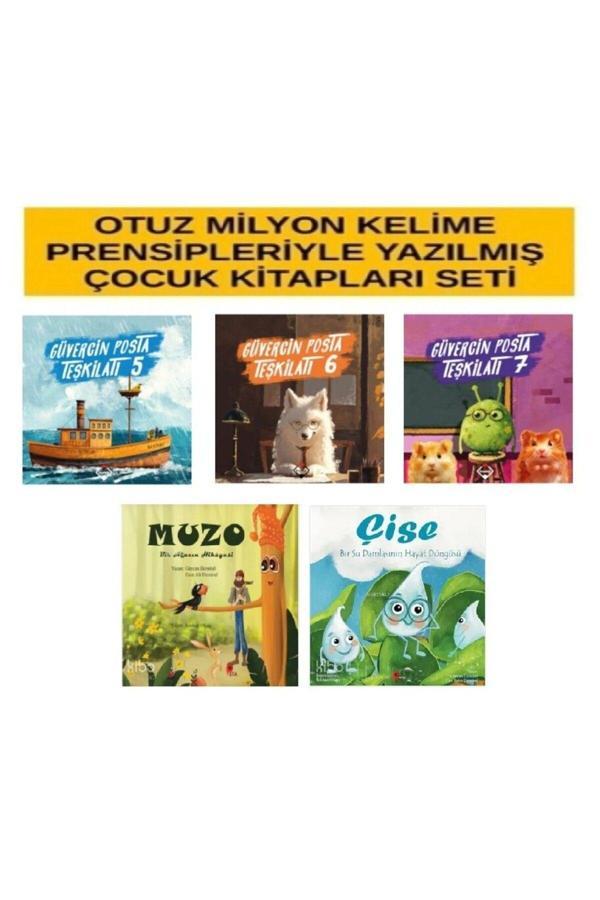 30 Milyon Kelime İle Yazılmış Güvercin Posta Teşkilatı 5-6-7 + Çise Ve Muzo Hikaye Kitabı Hediye - Buzdağı Yayınevi - Image 1