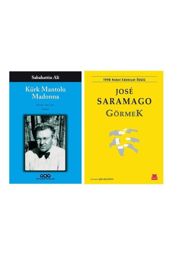 Kürk Mantolu Madonna - Sabahattin Ali - Görmek - Jose Saramago - Yapı Kredi Yayınları - Image 1