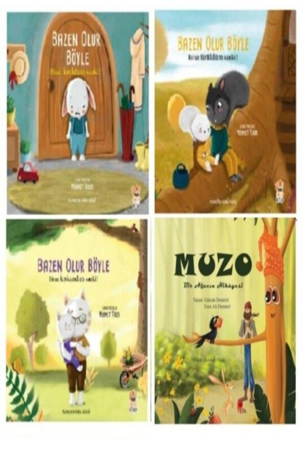 Bazen Olur Böyle Serisi 3 Kitap Set Biraz Korktum-Kıskandım-Üzüldüm Sanki - Muzo Hediye - Sincap Kitap - Image 1