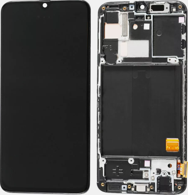 TE Samsung A40S A407F Uyumlu A Kalite Çıtalı Lcd Ekran Dokunmatik   - Image 1