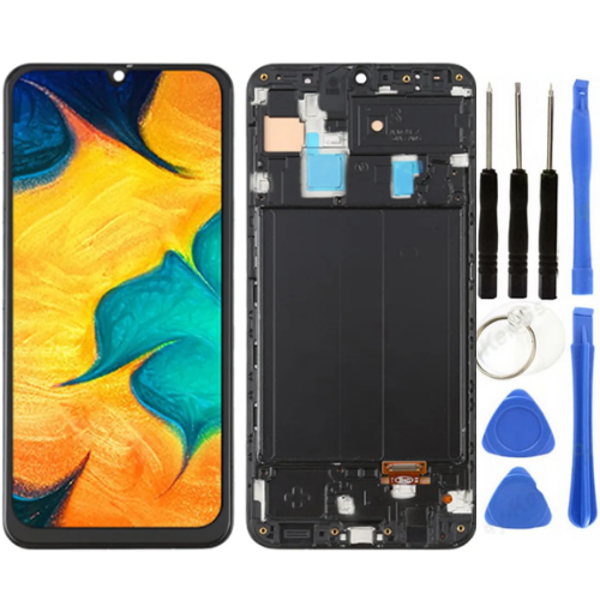 TE Samsung A50S A507F Uyumlu Çıtalı Lcd Ekran Servis + Tamir Seti - Image 1