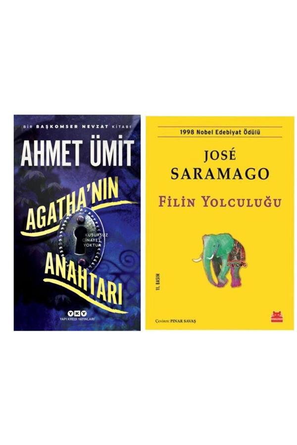 Agatha’Nın Anahtarı - Filin Yolculuğu - Jose Saramago - Kırmızı Kedi Yayınevi - Yapı Kredi Yayınları - Image 1