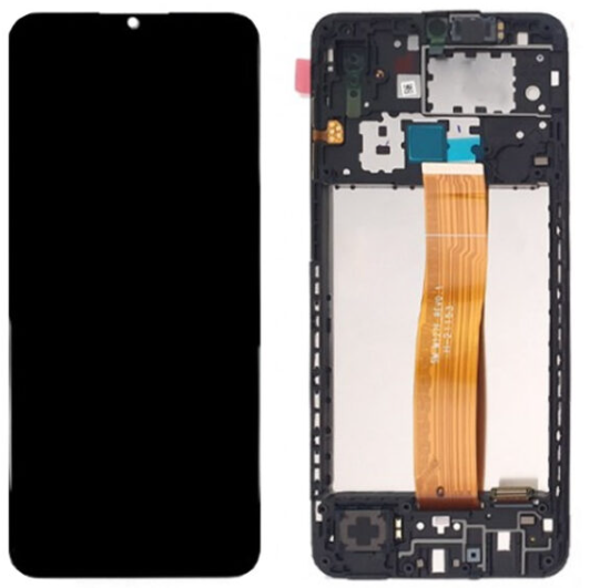 TE Samsung A02 A022F Uyumlu Çıtalı Lcd Ekran Dokunmatik - Image 1