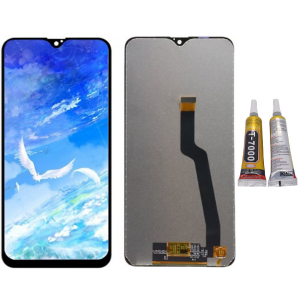 TE Samsung A10 A105F Uyumlu OLED Lcd Ekran + B7000 - Image 1