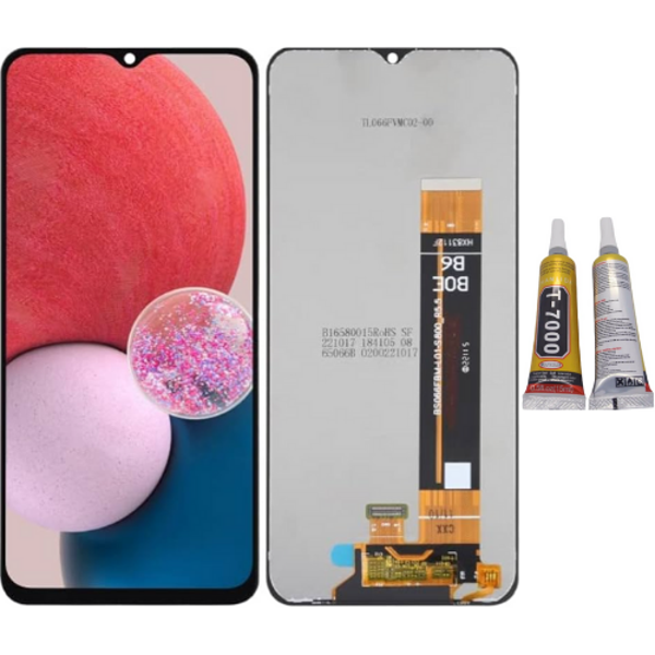 TE Samsung A13S A137F Uyumlu OLED Lcd Ekran + B7000 - Image 1
