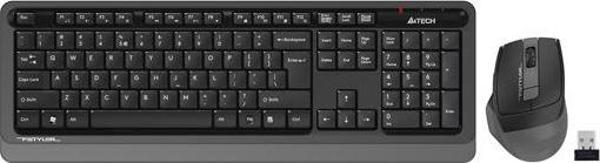 A4 Tech FG1035 Gri Kablosuz Klavye Mouse Seti - Image 1