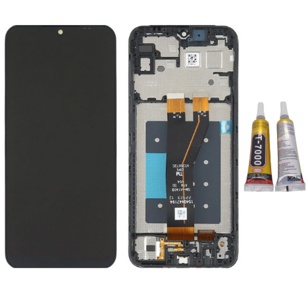 TE Samsung A14 5G A146F Uyumlu A Kalite Çıtalı Lcd Ekran + B7000 - Image 1