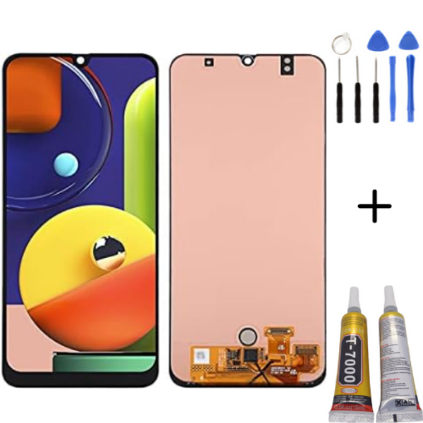 TE Samsung A50S A507F Uyumlu OLED Lcd Ekran + Montaj Kiti - Image 1