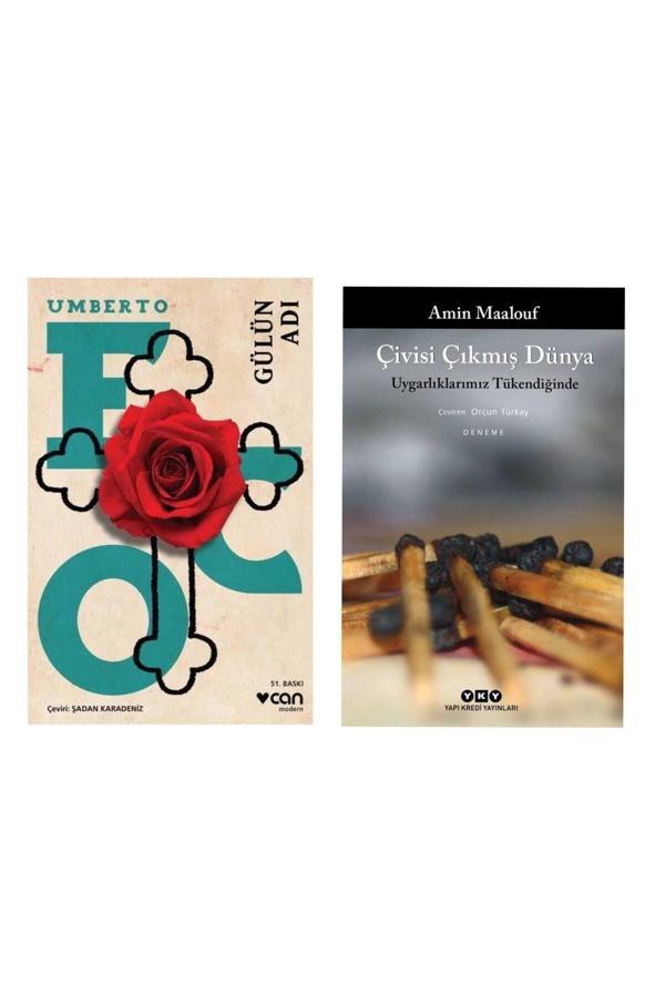 Gülün Adı - Umberto Eco - Çivisi Çıkmış Dünya - Amin Maalouf - Can Yayınları - Image 1
