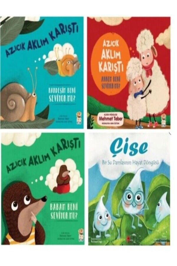 Azıcık Aklım Karıştı Set 3 Kitap - Çise Hediye - Sincap Kitap - Image 1