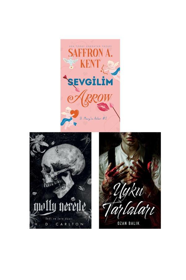 Sevgilim Arrow & Molly Nerede & Uyku Tarlaları 3Lü Set - Lapis Yayınları - Image 1