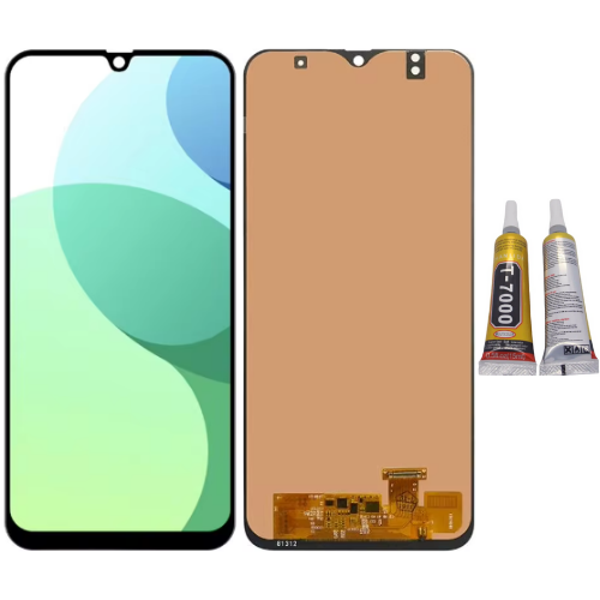 TE Samsung A30S A307F Uyumlu Lcd Ekran Servis + B7000 - Image 1