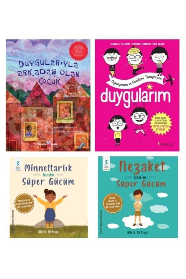 Duygularım + Duygularıyla Arkadaş Olan Çocuk + Benim Süper Gücüm Nezaket + Minnettarlık - Domingo Yayınevi - Image 1