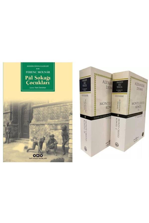 Pal Sokağı Çocukları - Ferenc Molnar - Monte Cristo Kontu - 2 Kitap Takım - Alexandre Dumas - Yapı Kredi Yayınları - Image 1