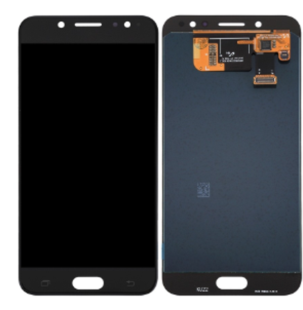 TE Samsung C8 C7100 Uyumlu Lcd Ekran Dokunmatik Servis Siyah - Image 1