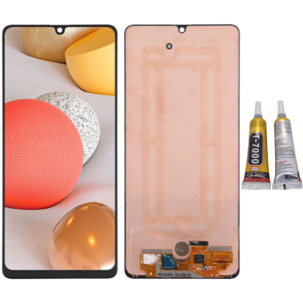 TE Samsung A42 5G A426F Uyumlu OLED Lcd Ekran + B7000 - Image 1