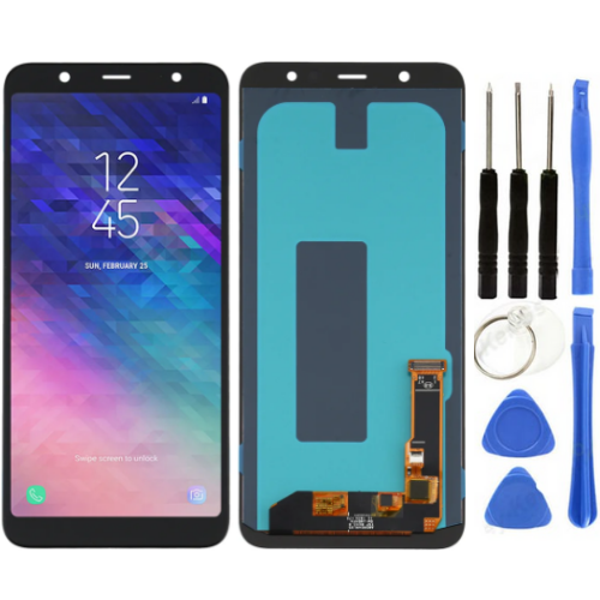 TE Samsung A6 Plus A600F Uyumlu OLED Lcd Ekran + Tamir Seti - Image 1