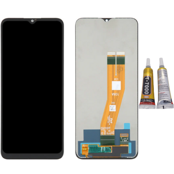 TE Samsung A04E A042F Uyumlu Lcd Ekran Dokunmatik + B7000 - Image 1