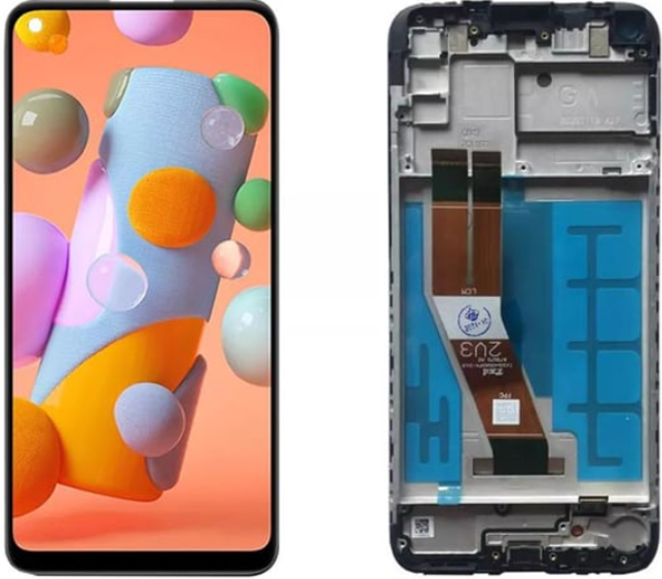 TE Samsung A11 A115F Uyumlu Çıtalı Lcd Ekran Dokunmatik Servis  - Image 1