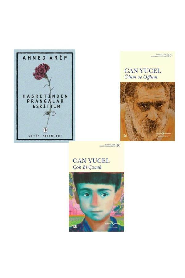 Hasretinden Prangalar Eskittim - Ahmed Arif - Ölüm Ve Oğlum - Çok Bi Çocuk - Can Yücel - Yapı Kredi Yayınları - Image 1