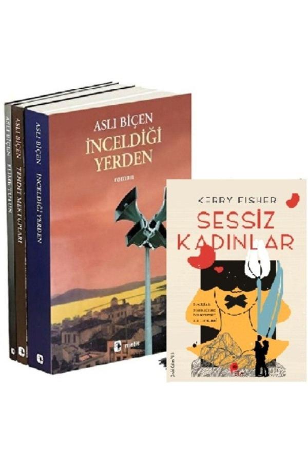 Aslı Biçen Set (3 Kitap) - Sessiz Kadınlar Hediye - Metis Yayınları - Image 1