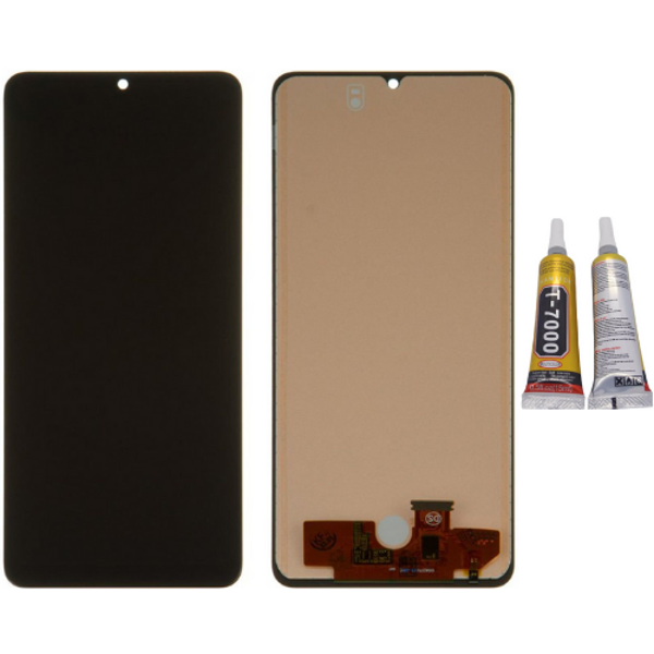 TE Samsung A22 A225F Uyumlu A Kalite Lcd Ekran + B7000 - Image 1