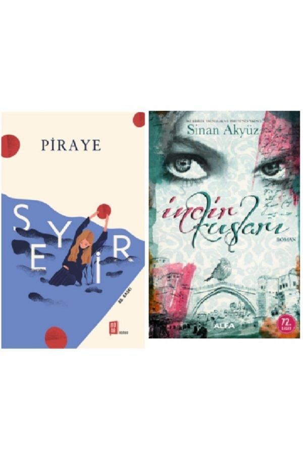 Mona Kitap Piraye Seyir (Ciltsiz) - Sinan Akyüz Incir Kuşları (Ciltsiz) 2 Kitap Set - Mona Kitap - Image 1