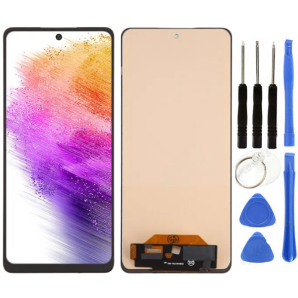 TE Samsung A73 5G A736F Uyumlu Lcd Ekran Servis + Tamir Seti - Image 1