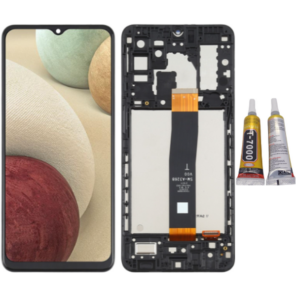 TE Samsung A32 5G A326F Uyumlu OLED Çıtalı Lcd Ekran + B7000 - Image 1