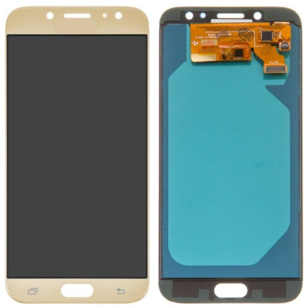TE Samsung J7 Pro J730 Uyumlu Lcd Ekran Dokunmatik Gold - Image 1