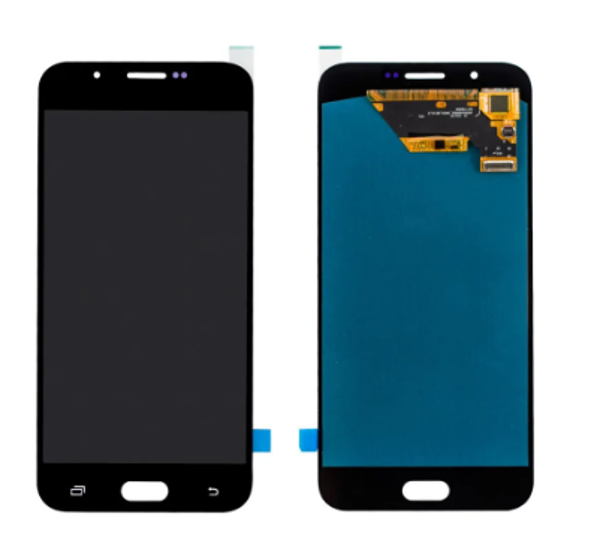 TE Samsung A8 2016 A810F Uyumlu Lcd Ekran Dokunmatik Siyah - Image 1