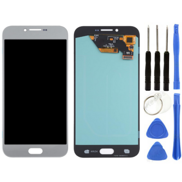 TE Samsung A8 2016 A810F Uyumlu Lcd Ekran Mavi + Tamir Seti - Image 1