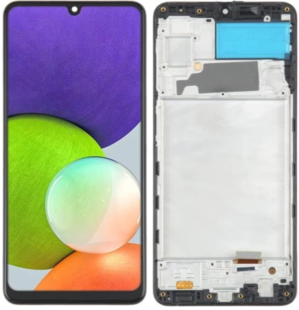 TE Samsung A22 A225F Uyumlu OLED Çıtalı Lcd Ekran Dokunmatik - Image 1