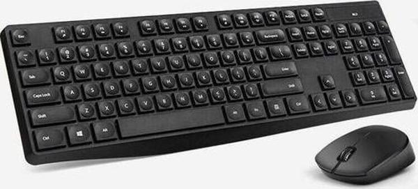 HP CS10 USB Kablosuz Klavye + Mouse Set Siyah - Image 1