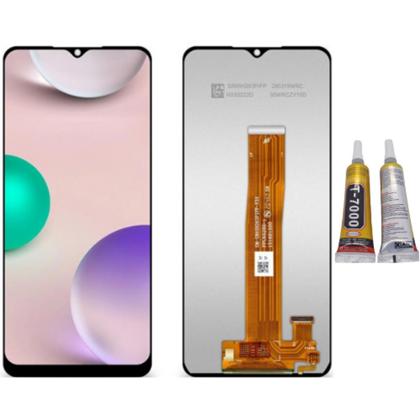 TE Samsung A12 A125F Uyumlu Lcd Ekran Servis + B7000 - Image 1
