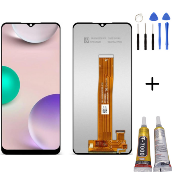 TE Samsung A12 A125F Uyumlu Lcd Ekran Servis + Montaj Kiti - Image 1