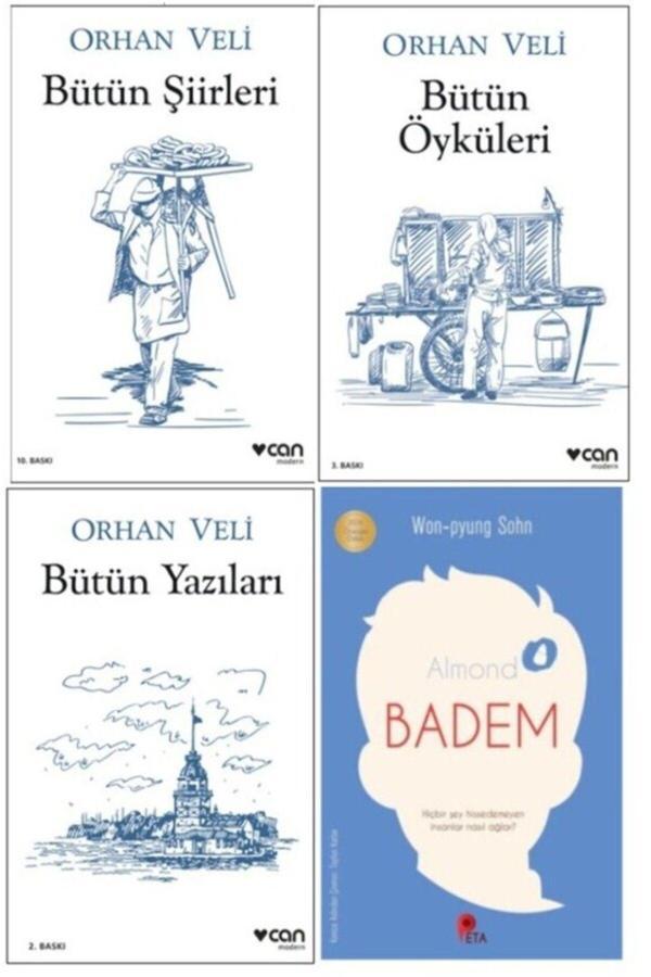 Orhan Veli Bütün Şiirleri - Bütün Yazıları - Bütün Öyküleri - Badem Hediye - Can Yayınları - Image 1